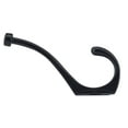 thumbnail image 3 of Richelieu RH026200900 5-13/16" Double Metal Coat Hook - Black, 3 of 4