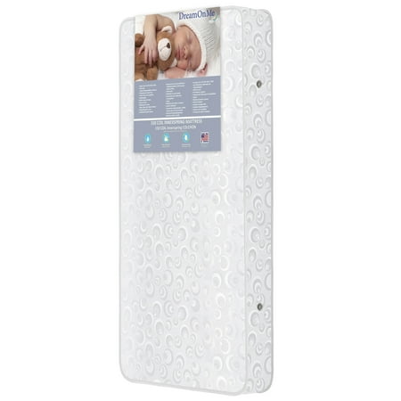 Dream On Me 150 Ultra Coil Inner Spring Standard Crib and Toddler Mattress
