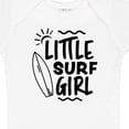 thumbnail image 4 of Inktastic Little Surf Girl with Surfboard Girls Baby Bodysuit, 4 of 5