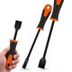thumbnail image 4 of 3 PCS Cylinder Cleaning Shovel Rubber Removing Shovel Scraper Black & Orange Steel Of Range Hood Small Shovel, 4 of 4