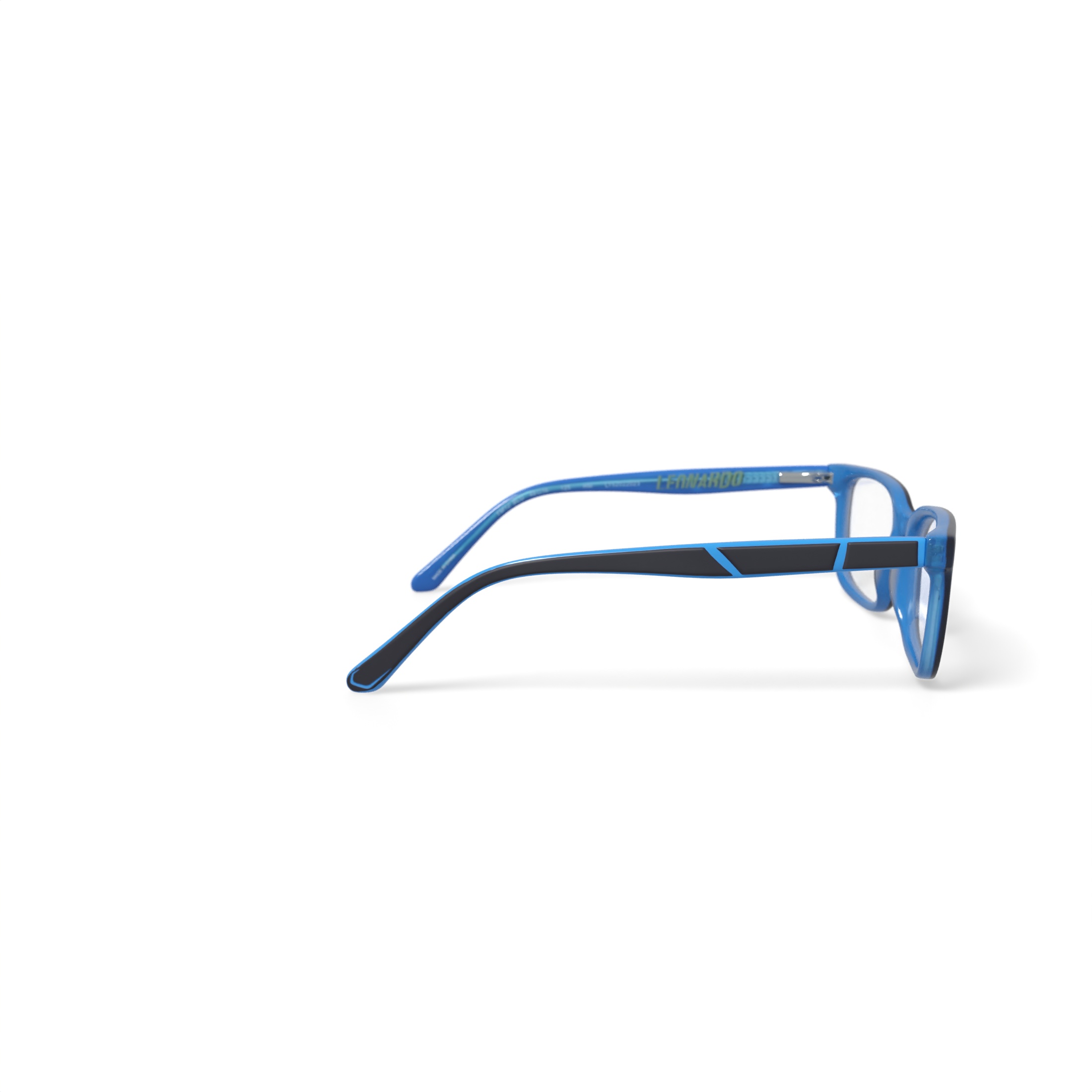 Teenage Mutant Ninja Turtles Youth TM12 Square Prescription Eyeglasses with Case, Blue