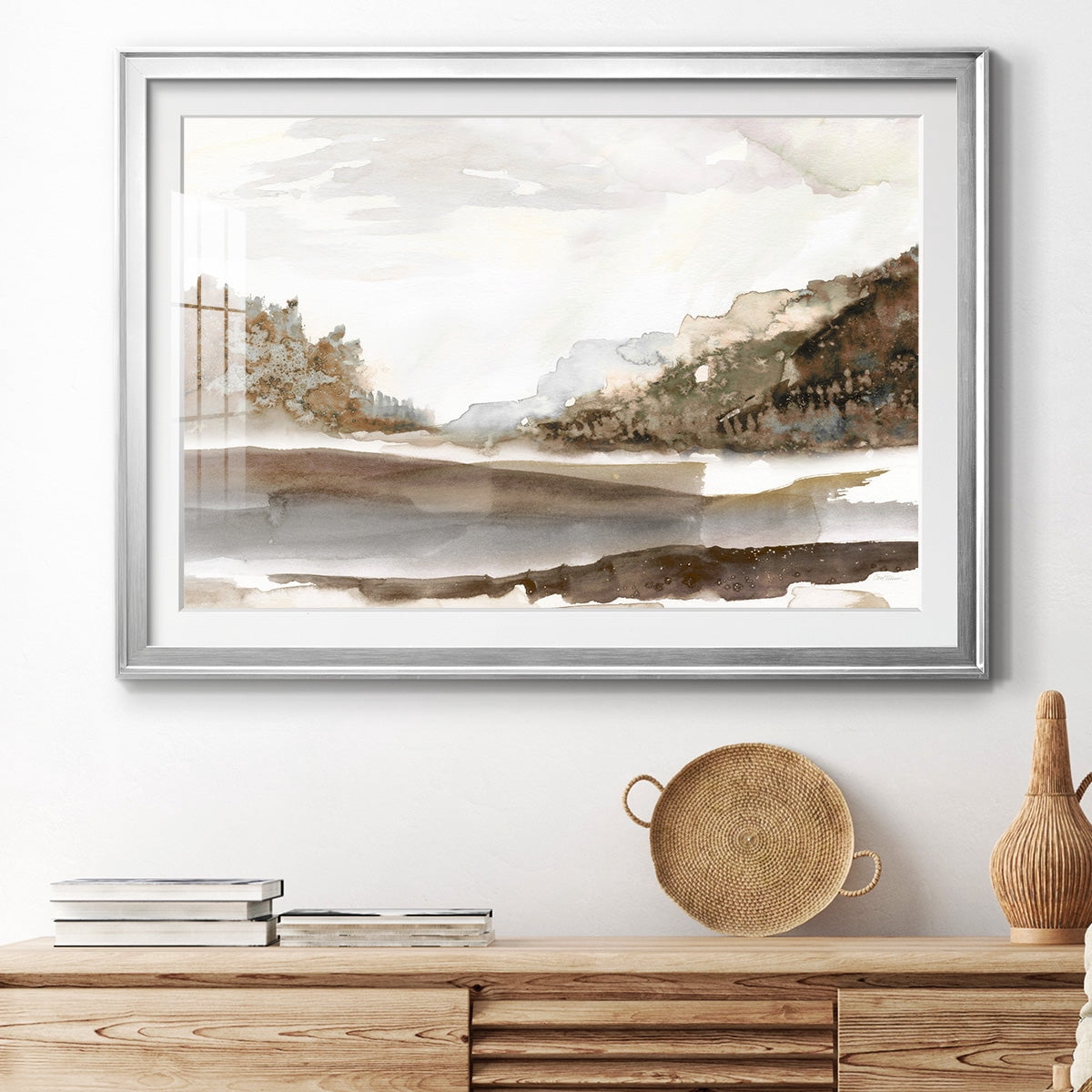 Mountain Time Premium Framed Print - Ready to Hang
