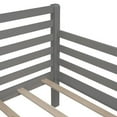 thumbnail image 5 of Wooden Daybed Frame Twin Size, Full Wooden Slats Support, Dual-use Sturdy Sofa Bed for Bedroom Living Room (Gray), 5 of 5