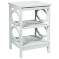 thumbnail image 2 of Canddidliike 3-tier Nightstand Sofa Side End Accent Table-White, Modern Nightstand, End Table for Bedroom Living Room, 2 of 8