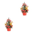 thumbnail image 4 of Bearachild Mini árbol de Navidad de 20cm, pequeña Artificial, decoración de Navidad, fotografía DIY, Festival, fiesta, centro comercial, Type1 NO1, 4 of 6