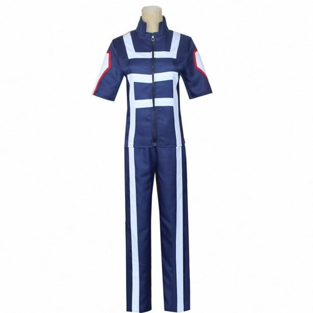 MHA My Hero Academia Boku No Hero Cosplay disfraz hombres mujeres uniforme escolar traje de gimnasio camiseta pantalones Midoriya Izuku Todoroki Shouto