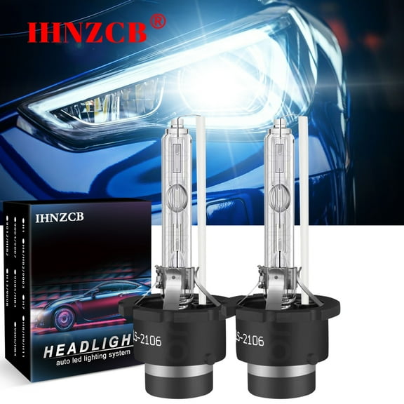 IHNZCB 2PC 6000K D4S D4R HID Xenon Headlight Bulbs For Lexus GS450h IS250 High/Low Beam 6000K Y07