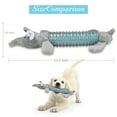 thumbnail image 2 of Pet Supplies Dog Toys for Small and Medium Dog Biting Toys Pet Plush Rubber Toys for Teething, Durable Dog Chew Toys, Gray, 2 of 5