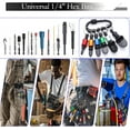 thumbnail image 4 of 13 PCS Swaging Tool HVAC Repair Set with Bit Holder, Air Conditioner Copper Tube Expander Swage Tool Drill Bit (1/4" to 7/8") Soft Copper Pipe Swager - Flaring Swedge Kit, 4 of 5