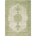 thumbnail image 1 of Unique Loom Bromley Traditional Border Rug 8' x 11' Rectangular Green/Ivory, 1 of 1