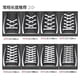 thumbnail image 4 of Cordones planos para zapatillas de deporte, cordones de tela de 8mm, 60-180cm, 1 par, 4 of 4