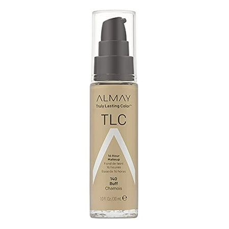 Almay TLC Truly Lasting Color 16 Hour Makeup, Buff 02 [140] 1 oz (Pack of 2)