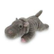 Dollibu Wild Stuffed Animals Soft Plush Collection, Best Storytime Buddy Animal Gifts for Children, Adorable Nursery Zoo Jungle Creature Peekaboo Critters Baby Toys for Girls & Boys - Hippo 15 in.