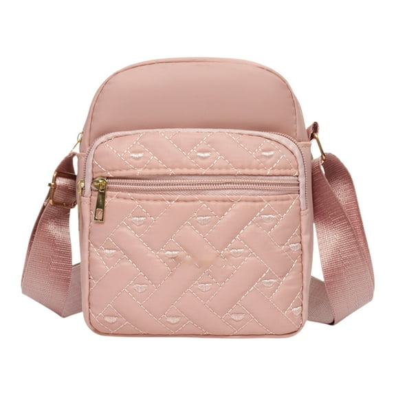 Kyusrd Crossbody Bag for Women Men Belt Bag With Zipper Pockets Casual Travel Bag Makeup bag With Adjustable Outdoor Sports Bag Shoulder Bag