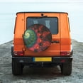 thumbnail image 5 of 15'' Abstract Weird Spins Spiral Tire Cover, Universal Spare Wheel Covers, Dust-Proof, Water-Proof, Sun-Proof and Corrosion-Proof, 5 of 9