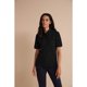 thumbnail image 1 of Henbury- Polo 65/35 para mujer (Negro), 1 of 2