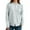 Blue, variant on Cardigan Sweaters for Women Long Sleeve Crewneck Button Up 3d Flower Open Front Knit Cardigans Fall Tops