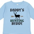 thumbnail image 4 of Inktastic Daddy Hunting Buddy Bow Hunter Boys Long Sleeve Toddler T-Shirt, 4 of 5
