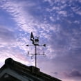 thumbnail image 4 of PVCS Weather Vane Decoration Roof Weather Vane Garden Courtyard Retro Decor, 4 of 9