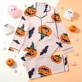 thumbnail image 7 of LIIPEE Girls Halloween Graphic Pajamas Long Sleeve Shirts And Pants Pajama Sets Kids Fall Sleepwear 4-14 Years, 7 of 7