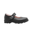 thumbnail image 3 of Zapato Escolar Para Niña Piel Dogi® Ajuste Contactel Plantilla Con Arco negro 25, 3 of 6