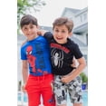 thumbnail image 2 of Marvel Spider-Man Venom Big Boys French Terry 3 Pack Shorts Toddler to Big Kid, 2 of 5