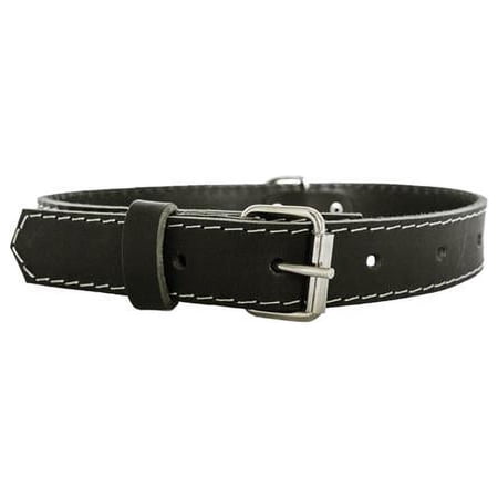 UPC: 0684334536871 | Euro-Dog 684334536871 Luxury Soft Leather Traditional Collar  Black – Large
