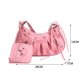 thumbnail image 3 of Bolsa bandolera de cuero PU para mujer, bandolera para teléfono móvil con remaches para mujer Ndcxsfigh  Para Estrenar, 3 of 9