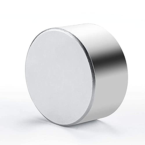 40x20mm Super Strong Neodymium Disc Magnet, Powerful Magnet Disc Permanent Rare Earth Magnets for Science Project Building Fridge Craft and Office (One Piece)$$Tools & Hardware Other