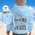 thumbnail image 2 of Tiweut Hoodies for Girls Hoodie & Sweatshirt Winter Wear Round Neck Long Sleeve Letter Print Pullover Kids Outdoor Activities Daily Wear Relaxed Fit Blouses 7-8 Y, 2 of 7
