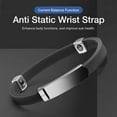 thumbnail image 2 of VONTER Anti Static Bracelet Wrist Strap Band Cordless Adjustable Antistatic Bracelet Easy to Use Anti Static Band Health Care Wristband, 2 of 7