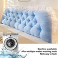 thumbnail image 5 of Dvruxg Large Headboard Pillow Wedge Bed Rest Reading Pillow Daybed Pillows Triangular Headboard Wedge Pillows Bolster Gap Filler Triangle Back Cushion Long Wedge Pillow, 5 of 5