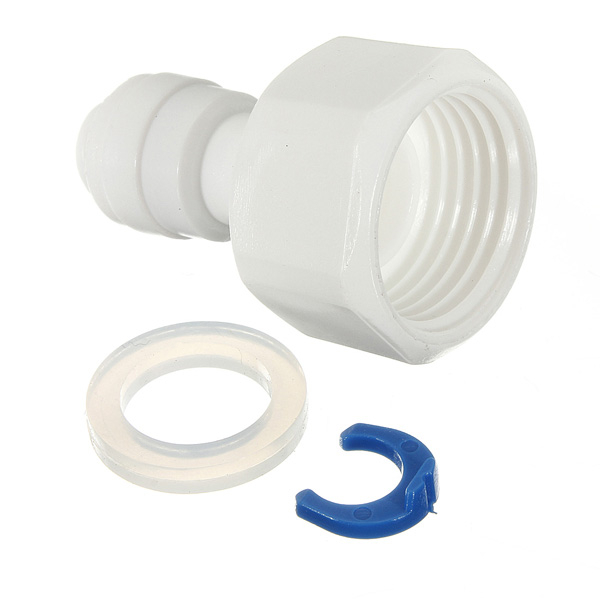 1/2'' BSPx1/4'' Push Fit Connector Pipe for Water Filters Fridge