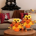 thumbnail image 5 of Wzzjkit Fall Tiered Tray Decor, Mini Pumpkin Cups with Artificial Sunflower, Thanksgiving Table Decor Set, Home Decor for Halloween Mantel Party, 5 of 6