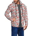 thumbnail image 2 of Naloa Forest Mushrooms Men’s Hoodies, Zip up Hoodie, Sweatshirts,Hoodies for Men Sizes S-3XL-Small, 2 of 5