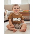 thumbnail image 4 of BemeyourBBs Toddler Baby Boy My Rolls Are Homemade Outfits Bread Embroidery Short Sleeve T-Shirt + Plaid Shorts Set Summer Clothes, 4 of 9