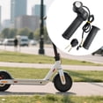 thumbnail image 4 of Puño del acelerador del manillar,Puño del acelerador con control de velocidad para manillar de bicicleta eléctrica,Cable del acelerador de puño giratorio para patinete izquierda y derecha, 4 of 8