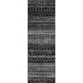 thumbnail image 2 of nuLOOM Moroccan Blythe Area Rug, Distressed Black Runner Rug, 2' 8" x 8', Indoor Use, 2 of 2