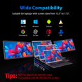 thumbnail image 3 of Extensor de pantalla para laptop Tauvian 15.6" FHD IPS USB-C HDMI, 3 of 9