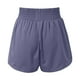 thumbnail image 5 of WILLBEST Pantalones Cortos de Yoga Casuales para Mujer, Cómodos, Elásticos y Transpirables, con Diseño Dividido para Uso Diario y Entrenamiento. Chica, 5 of 6