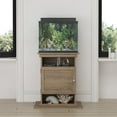 thumbnail image 1 of Flipper™ 10/20 Gallon Aquarium Stand, Ivory Oak, 1 of 9