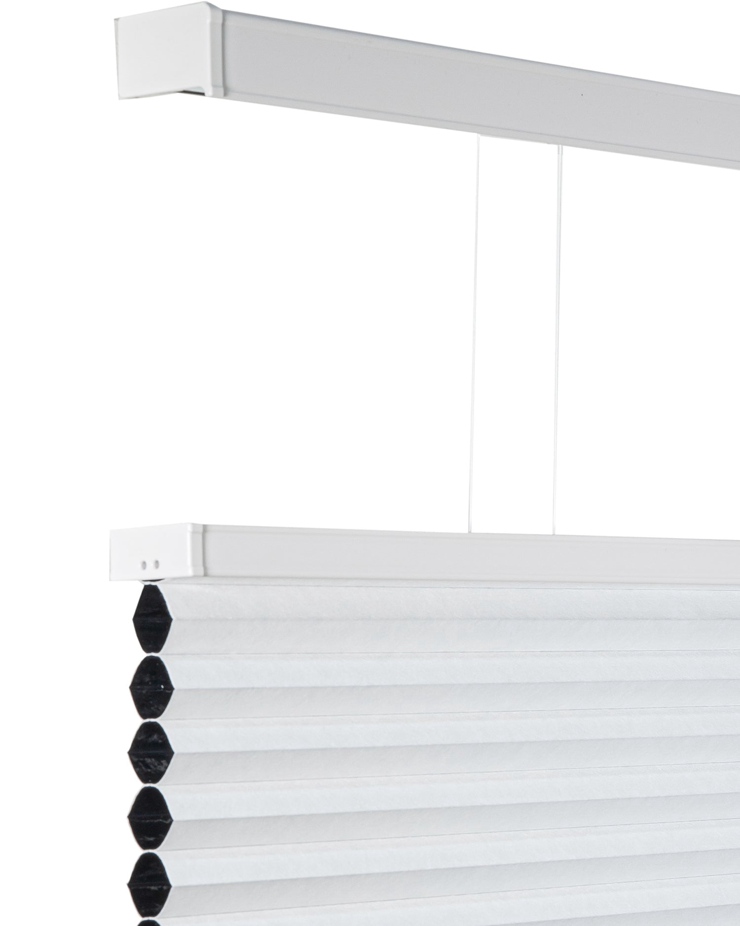 Chicology Cordless Top Down Bottom Up Blackout Cellular Shade Simply White 56.75 in. W x 48 in. L