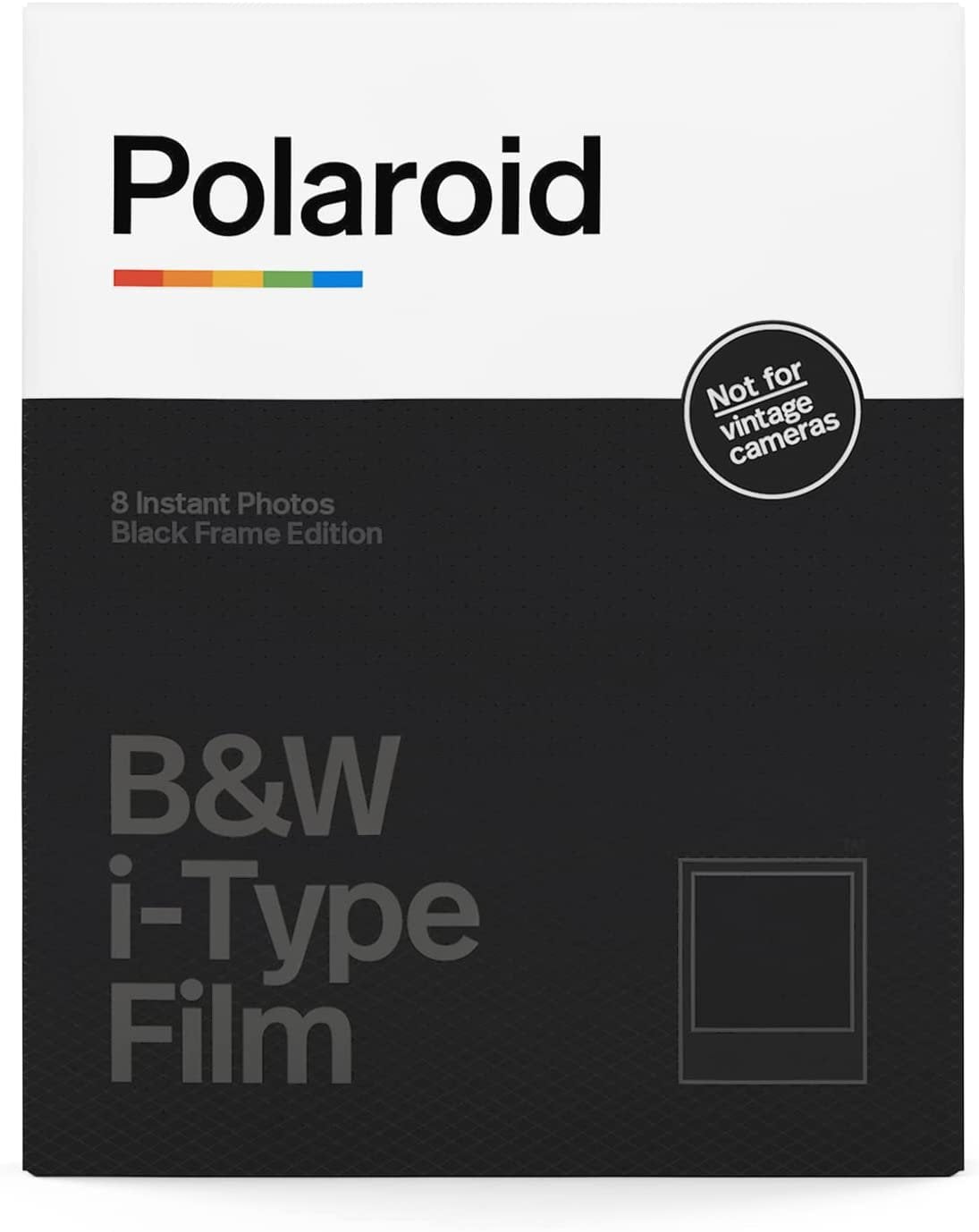 Black Frame Film B&W Film 6182 32 Photos Polaroid I-Type Film Variety Pack I-Type Color Film 