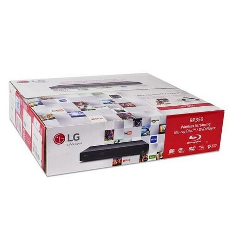 LG - Streaming Audio Wi-Fi Built-In Blu-ray Player - Black