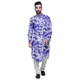 thumbnail image 1 of Atasi Designer Long Sleeve Kurta For Boys Casual Printed Cotton Flex Kurta, 1 of 1