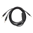 thumbnail image 4 of Replacement Headphone Cable 3.5mm Volume Control Sound Cable Compatible for MMX300 MMX300 2nd Gen Headset, 4 of 8