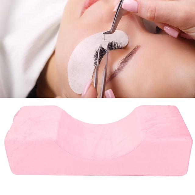 Oreiller pour Cils, Oreillers pour Extensions de Cils, Oreiller pour Extensions de Cils, Oreiller Élastique Doux pour Extensions de Cils, Oreiller en Forme de U pour Salon de Beauté