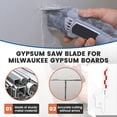 thumbnail image 2 of 20Pcs Mini Reciprocating Jig Saw Blades Drywall Reciprocating Saw Blade 85/86 Type Wire Box Drywall Access Blade, 2 of 8