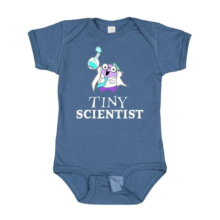 

Inktastic Tiny Scientist Cute Chemist with Bow Gift Baby Boy or Baby Girl Bodysuit