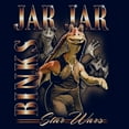 thumbnail image 2 of Mens Star Wars Jar Jar Binks Collage Sweatshirt, 2 of 4